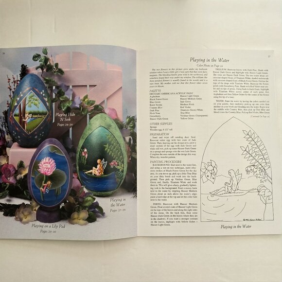 Eggs for All Seasons Volume 3 By Frony Ritter CDA Painting Instructions - Picture 4 of 12